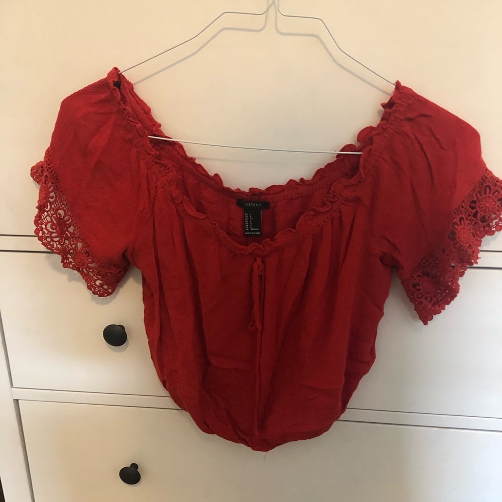 Off the shoulder